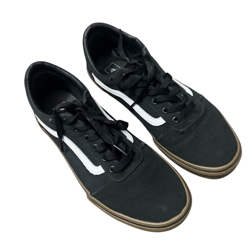 Kids' Brooklyn Low Top Sneaker Black And White Size 7